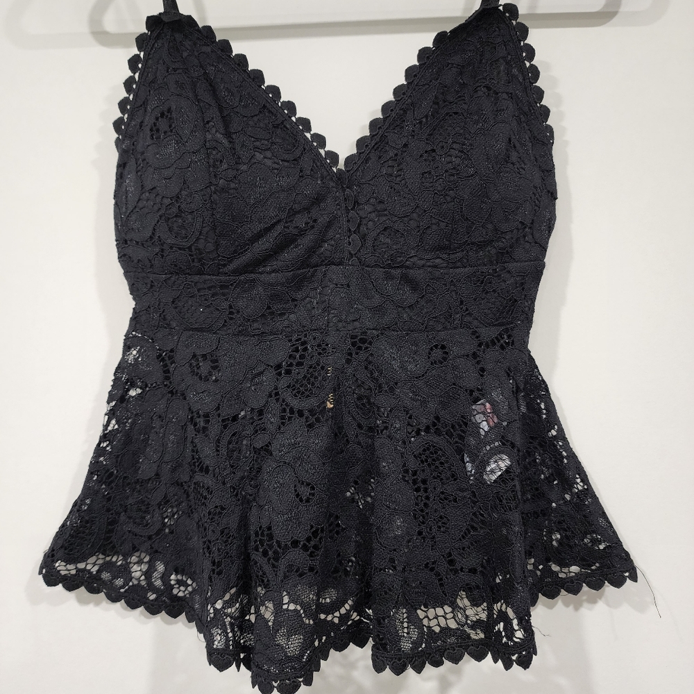 Flared Lace Cami